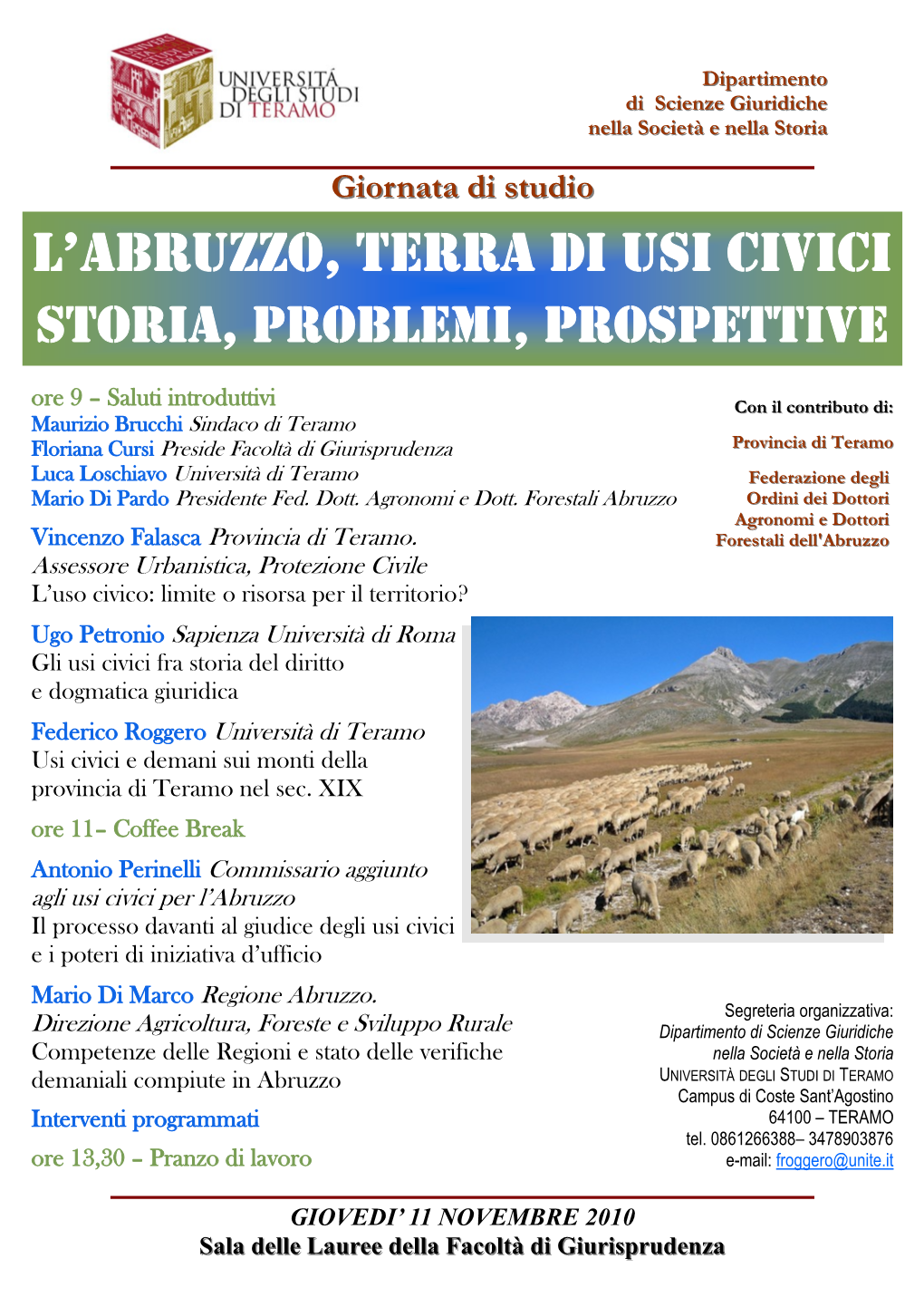 L'abruzzo, Terra Di Usi Civici