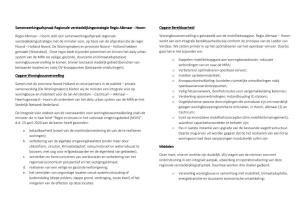 Samenwerkingsafspraak Regionale Verstedelijkingsstrategie Regio Alkmaar - Hoorn Opgave Bereikbaarheid