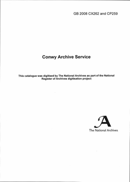 Conwy Archive Service