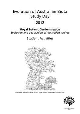 Evolution of Australian Biota Study Day