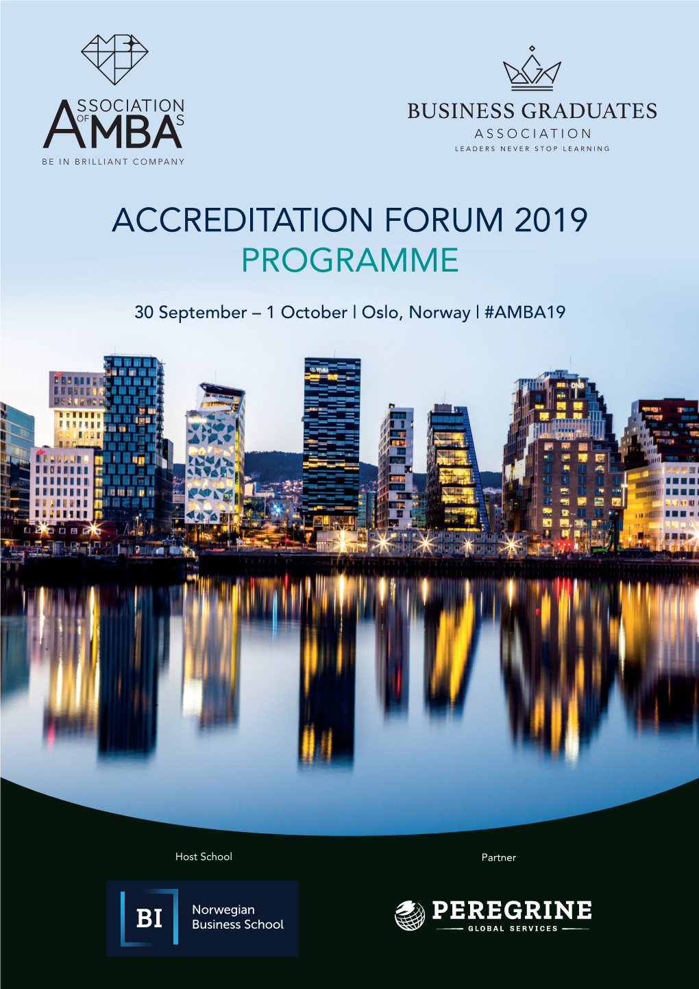 Accreditation Forum 2019 Programme