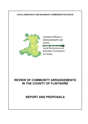 Review of Community Arrangements in the County of Flintshire