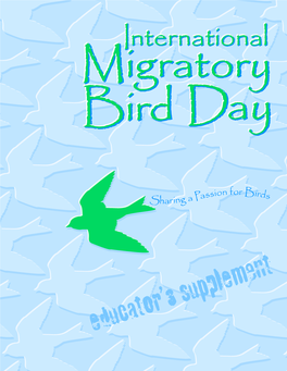 Migratory Bird Day Educator's Supplement