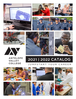 2021 | 2022 CATALOG JUMPSTART YOUR CAREER 2021-2022 Catalog