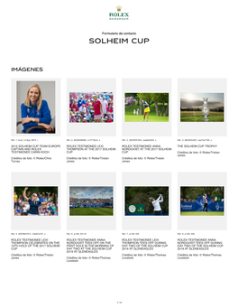 Solheim Cup Olheim
