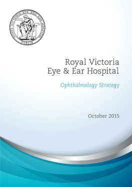 RVEEH Ophthalmology Strategy 2015-2025