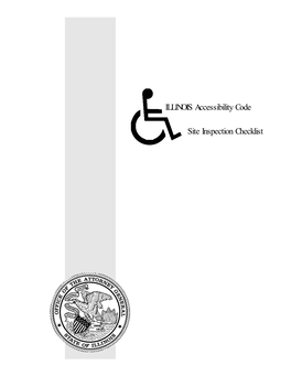 ILLINOIS Accessibility Code Site Inspection Checklist Attorney General