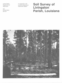 Soil Survey of Livingston Parish, Louisiana