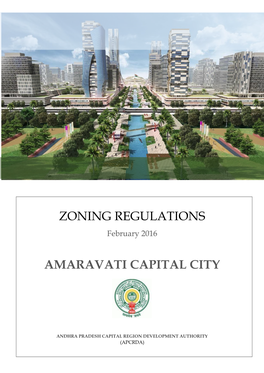 Zoning Regulations Amaravati Capital City