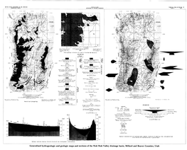 Hydrologic Reconnaissance of the Wah Wah Valley Drainage Basin, Millard and Beaver Counties, Utah