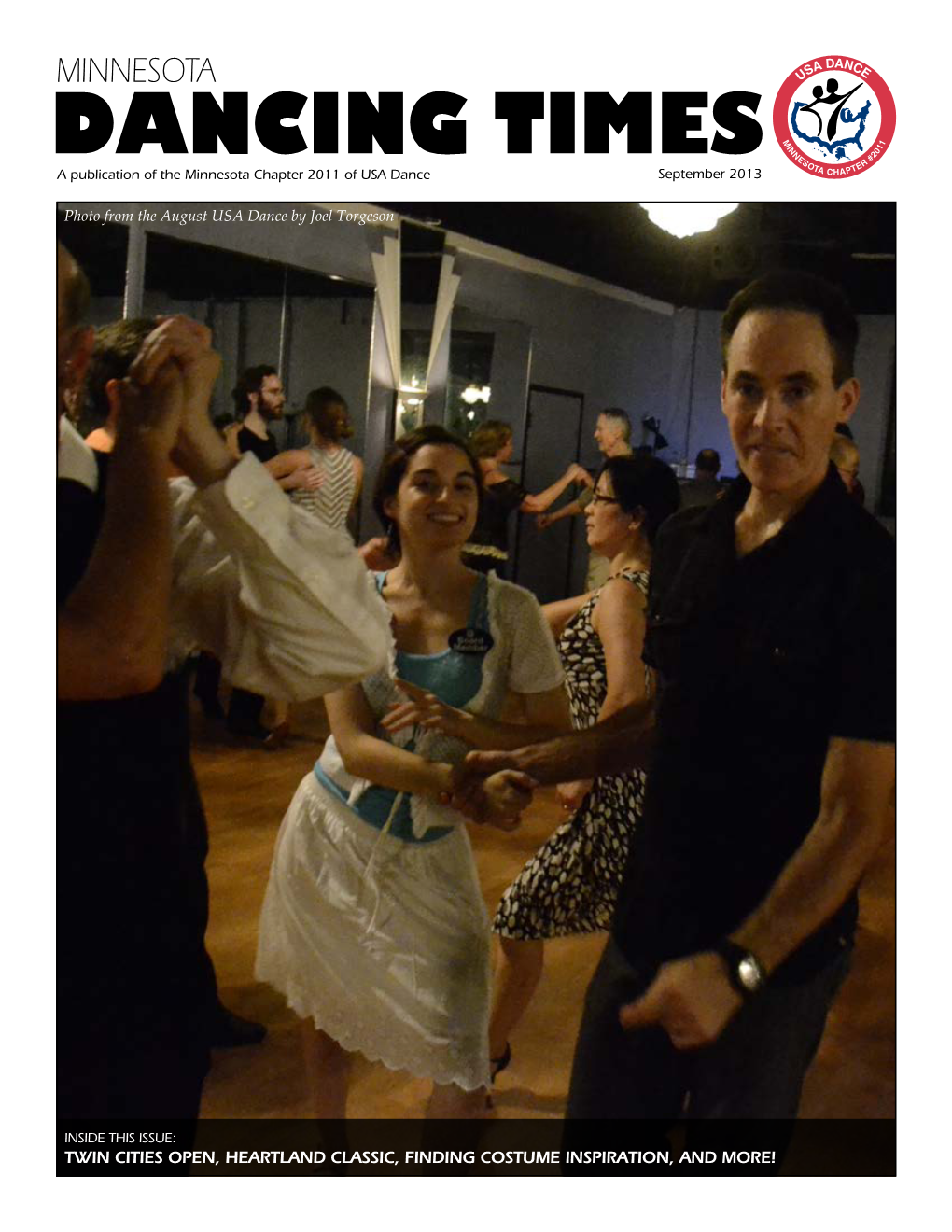 DANCING TIMES a Publication of the Minnesota Chapter 2011 of USA Dance September 2013