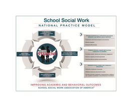 Practice Model for Comprehensive and Integrated School Social Work (SSW) Services