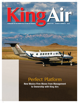 Perfect Platform New Mexico Firm Moves from Management to Ownership with King Airs EDITOR Kim Blonigen