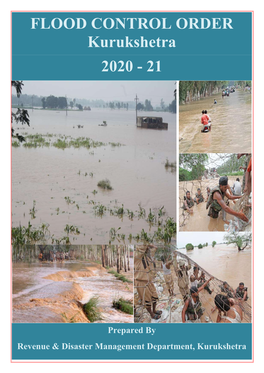 FLOOD CONTROL ORDER Kurukshetra 2020