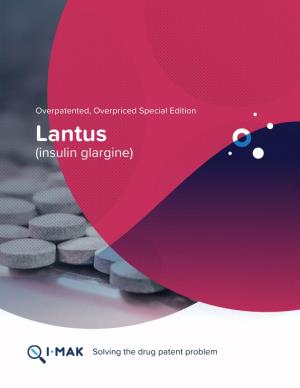 Lantus (Insulin Glargine)