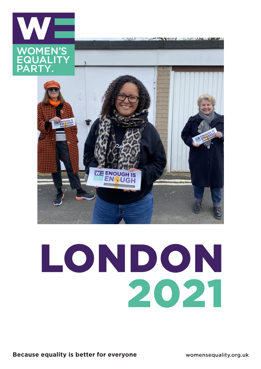 Mandu Reid and the Women's Equality Party All at Kemp House, 152-160 City Road, London EC1V 2NX