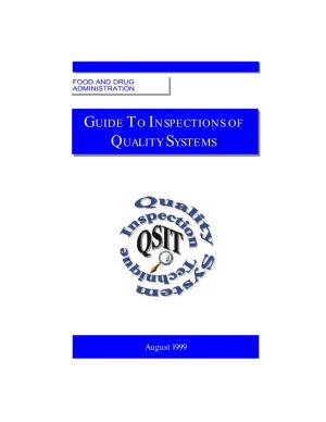 Guide to Inspections of Quality Systems
