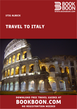 Travel to Italy