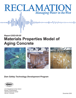 Materials Properties Model of Aging Concrete