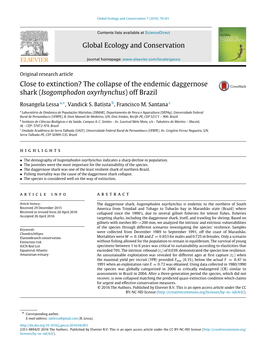 Isogomphodon Oxyrhynchus) Off Brazil