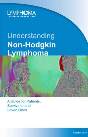 Non-Hodgkin Lymphoma Booklet