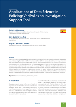 European Law Enforcement Research Bulletin - Innovations in Law Enforcement