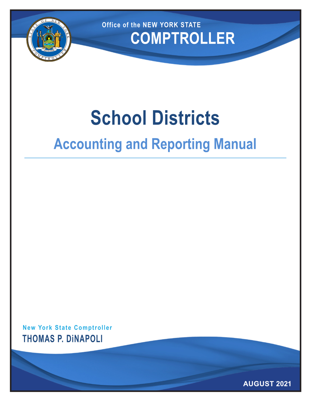 Accounting and Reporting Manual for School Districts