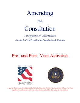 Amending Constitution