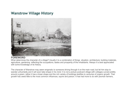 Village History