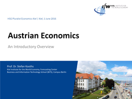 Austrian Economics an Introductory Overview