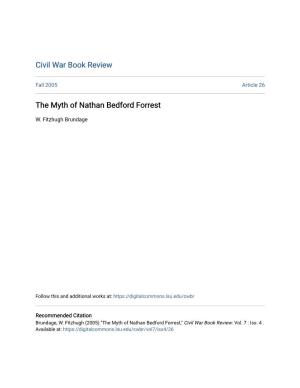 The Myth of Nathan Bedford Forrest