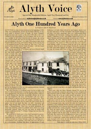 Alyth One Hundred Years Ago by Professor John M