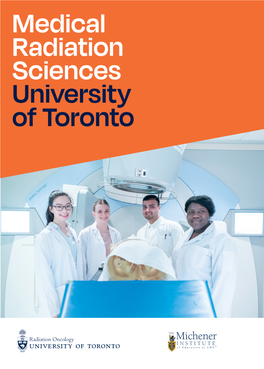 Medical Radiation Sciences University of Toronto