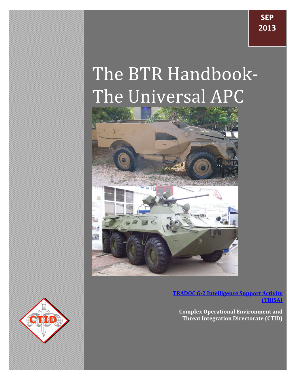 The BTR Handbook- the Universal APC