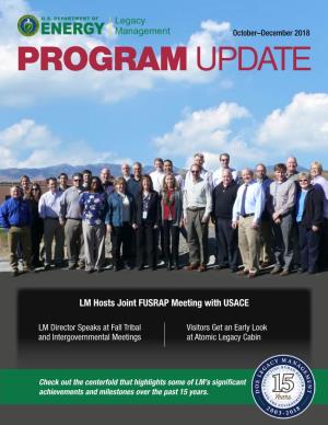 LM Program Update Newsletter