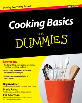 Cooking Basics for Dummies‰