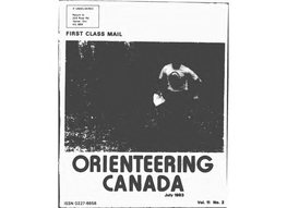 ORIENTEERING CANADA July 1983 ISSN 0227-6658 Vol