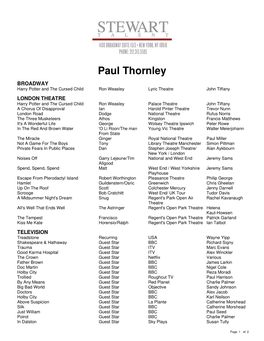 Paul Thornley