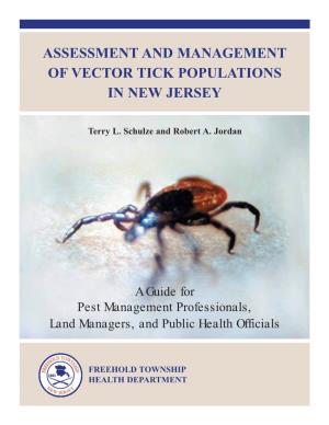 Assessment and Management of Vector Tick Populations in New Jersey