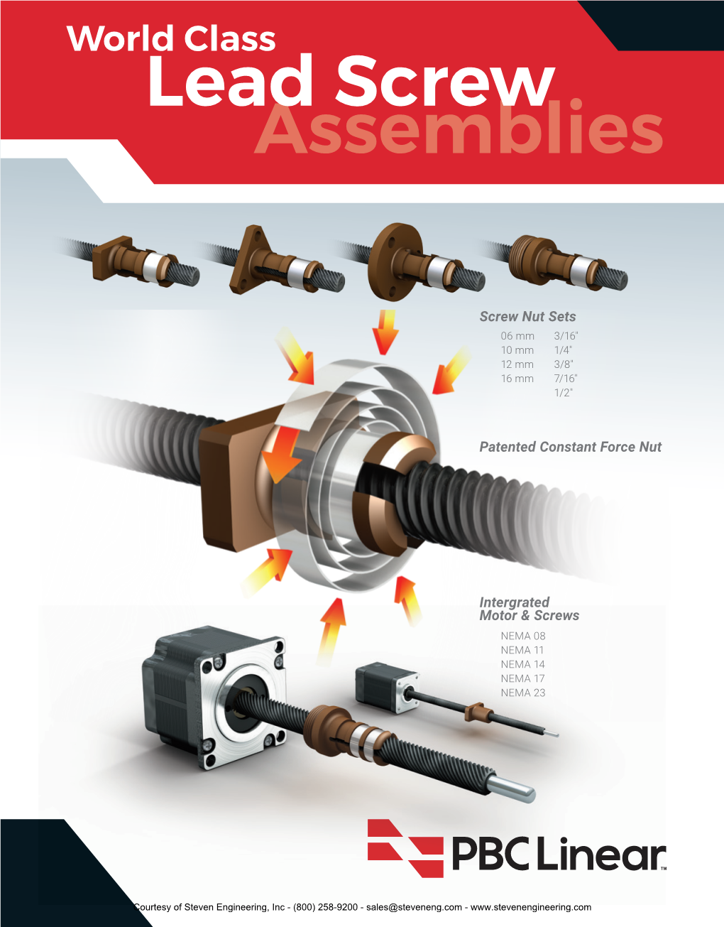 Lead Screw Assemblies