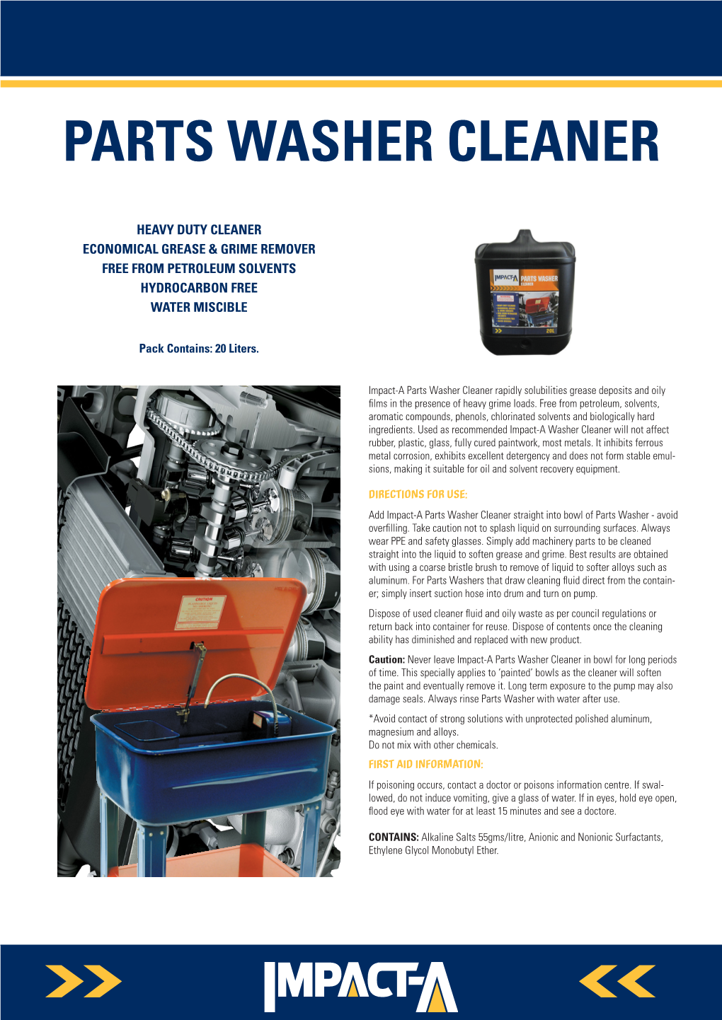 Parts Washer Cleaner