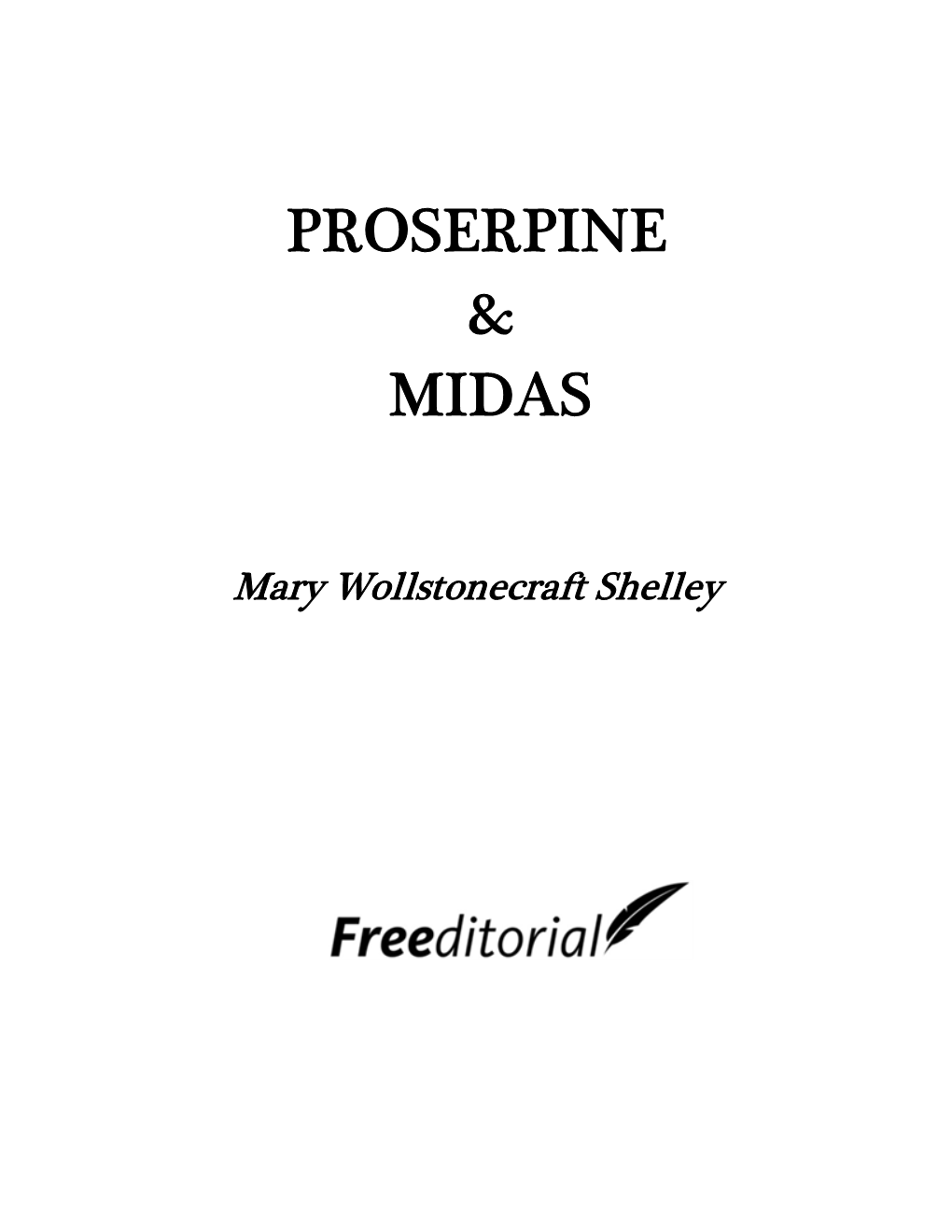 Proserpine and Midas