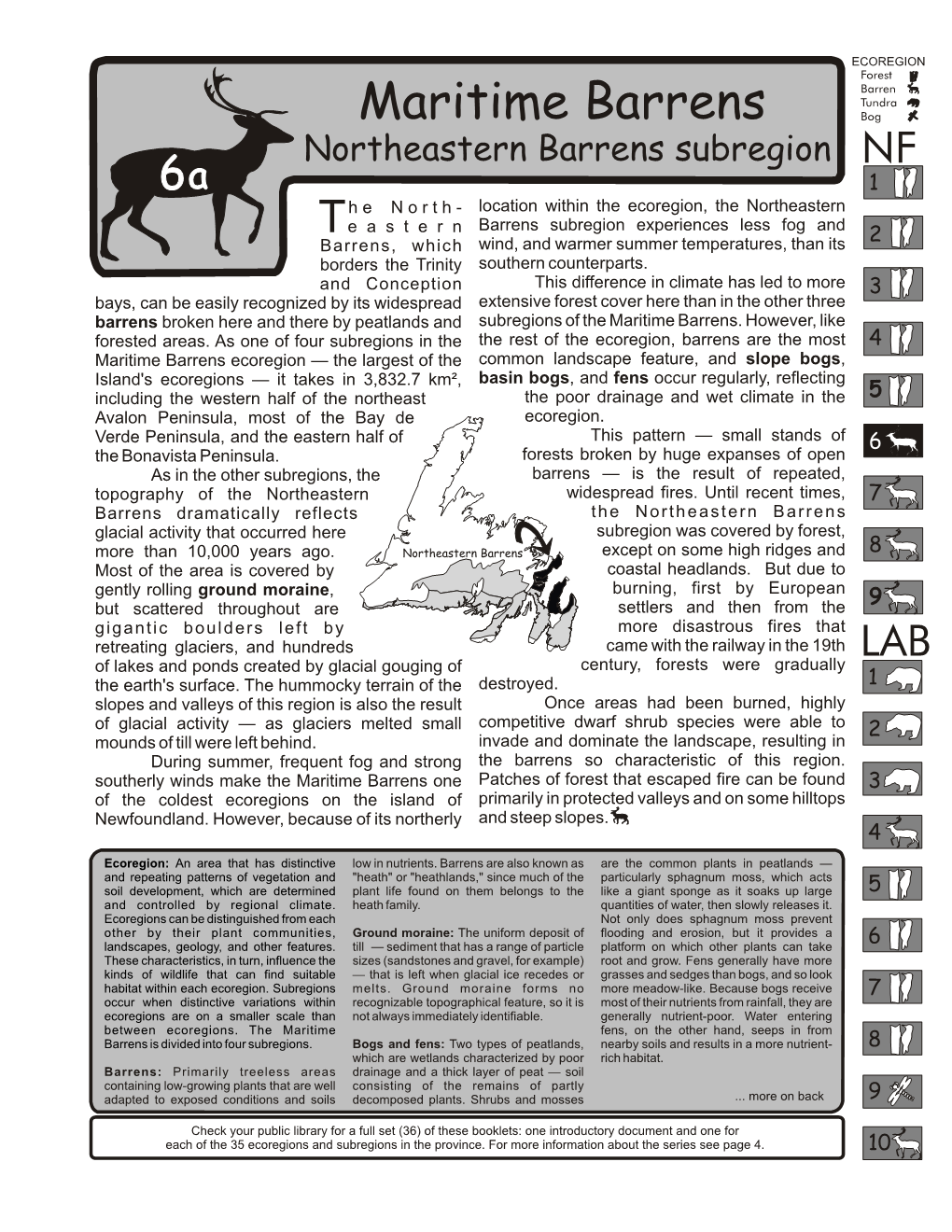 Northeastern Barrens Subregion