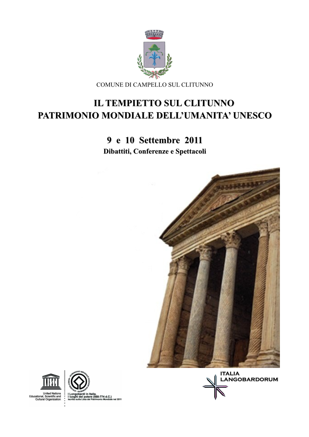 Tempietto Del Clitunno – Patrimonio Dell'unesco