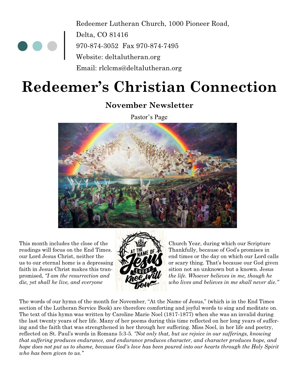 Redeemer's Christian Connection