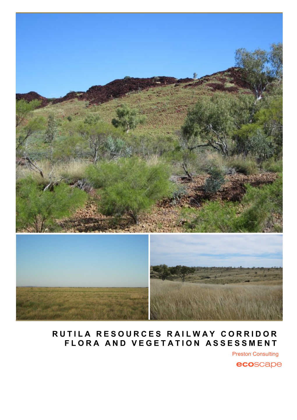 Rutila Resources Railway Corridor Flora and Vegetation Assessment