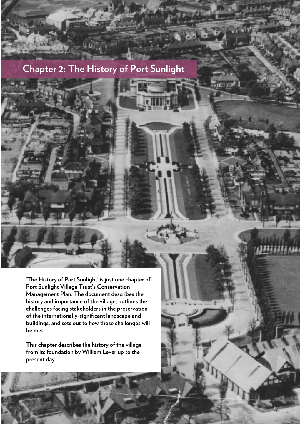 Chapter 2: the History of Port Sunlight