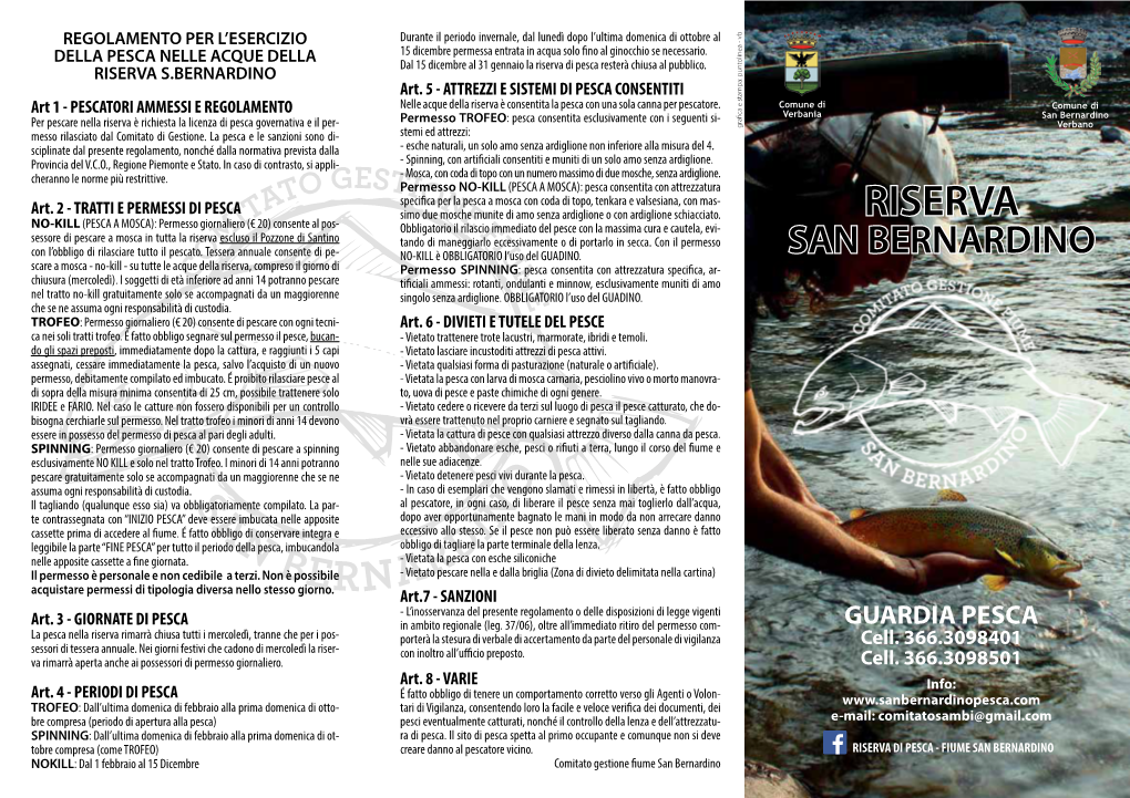 Brochure Regolamento 2017.Pdf