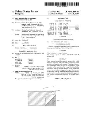 (12) United States Patent (10) Patent No.: US 8,585,864 B2 Zhang Et Al