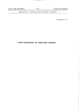 Allegato N. 2 Cenni Biografici Su Gerlando Alberti